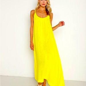 9Seed Tulum Dress - Limonata O/S - NWT
